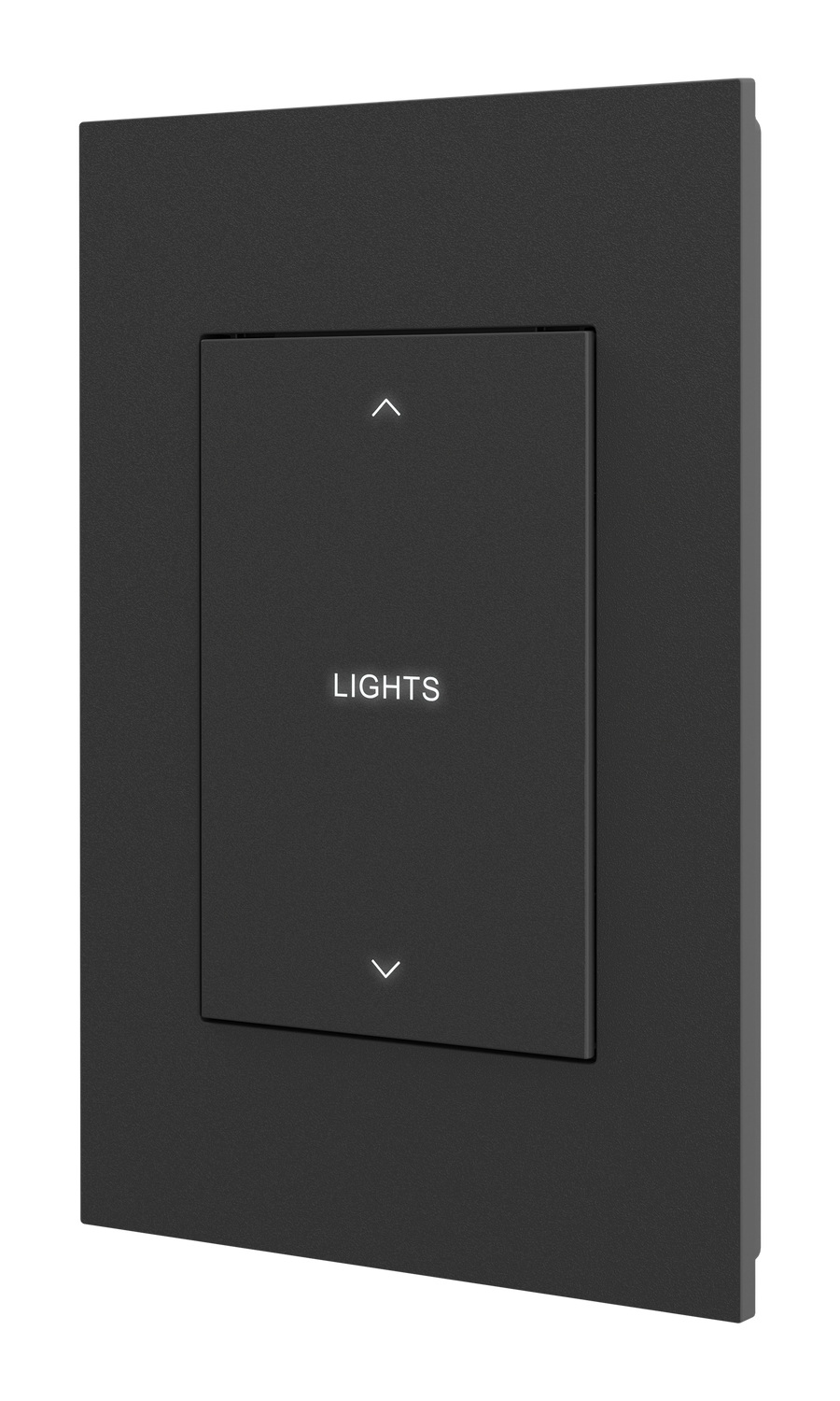 Crestron HZ2-SWEX-B ENGRAVED - Horizon® 2 In-Wall Switch with infiNET EX® Wireless Communication, 120 VAC, Custom Engraved, Black