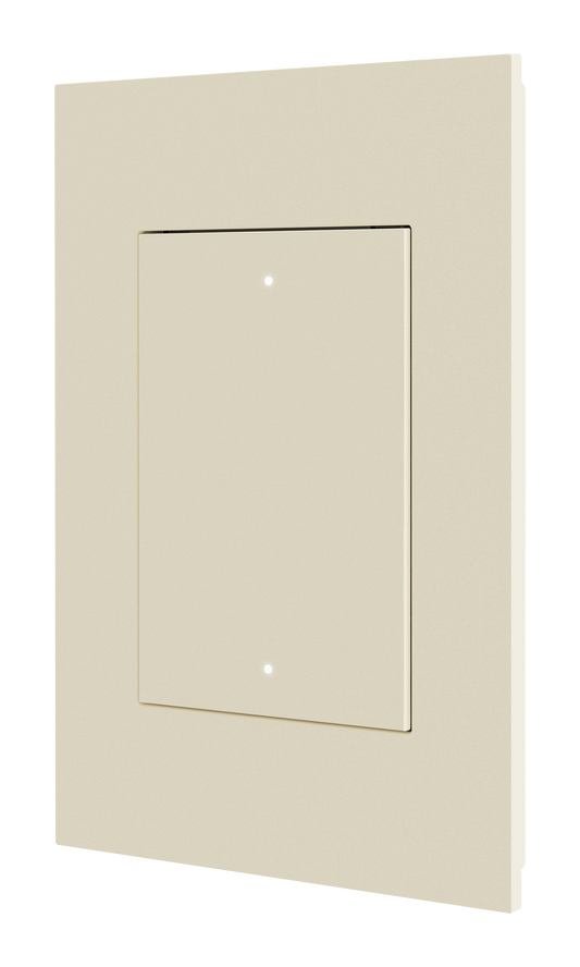 Crestron HZ2-DIMUEX-A - Horizon® 2 In-Wall Universal Phase Dimmer with infiNET EX® Wireless Communication, 120 VAC, Standard Engraved, Almond