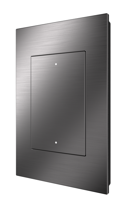 Crestron HZ2-DIMUEX-DRK-NKL - Horizon® 2 In-Wall Universal Phase Dimmer with infiNET EX® Wireless Communication, 120 VAC, Standard Engraved, Dark Nickel