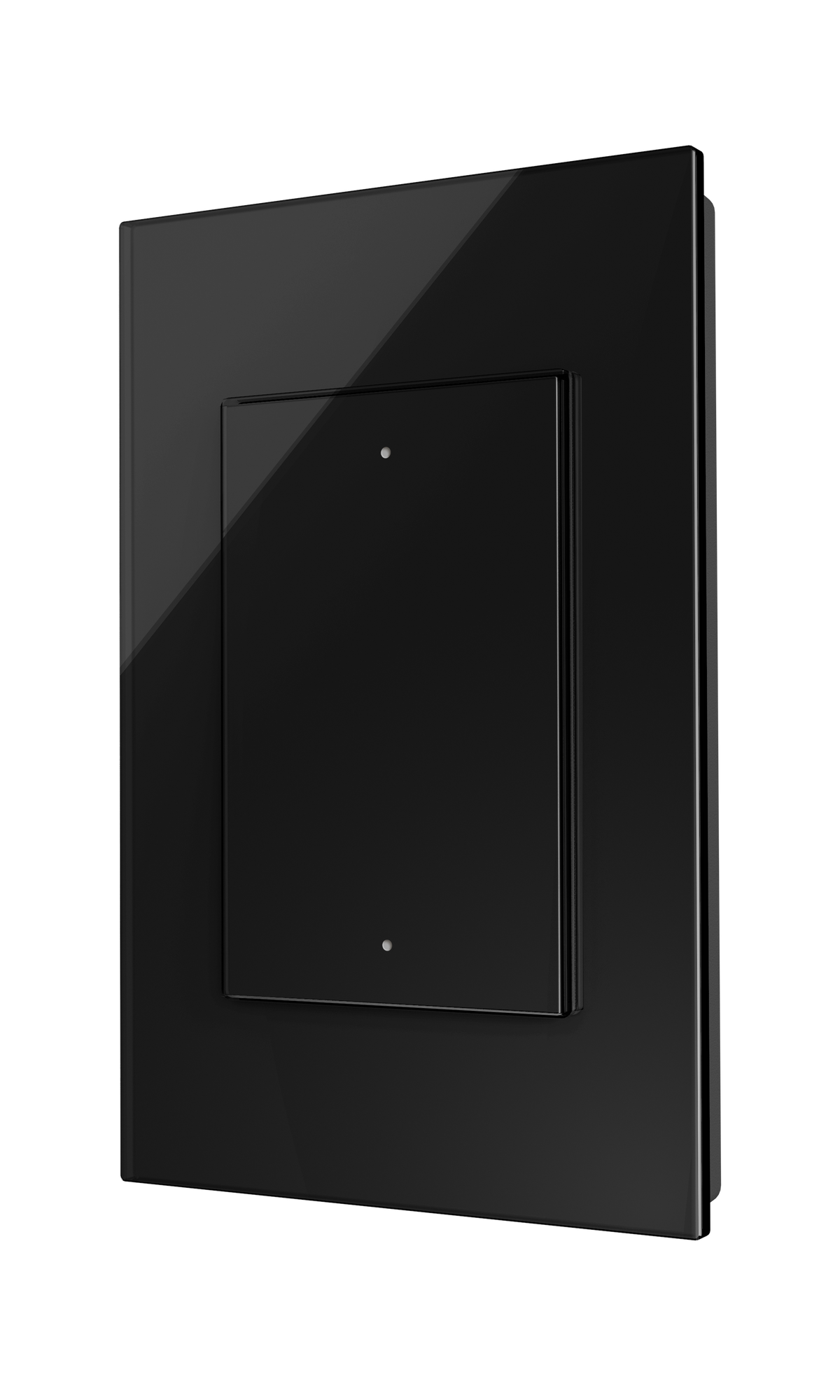 Crestron HZ2-DIMUEX-GLASS-B - Horizon® 2 In-Wall Universal Phase Dimmer with infiNET EX® Wireless Communication, 120 VAC, Black Glass
