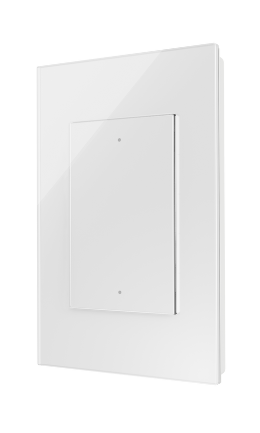 Crestron HZ2-DIMUEX-GLASS-W - Horizon® 2 In-Wall Universal Phase Dimmer with infiNET EX® Wireless Communication, 120 VAC, White Glass