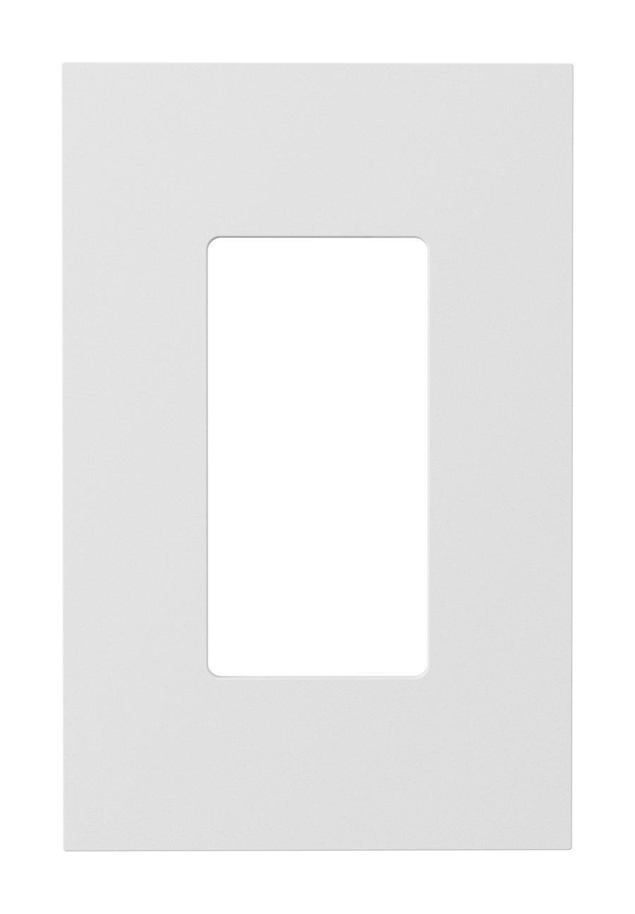 Crestron HZ2-FP-G1-D1-W - Horizon® 2 Faceplate, 1-Gang, 1-Decorator, White