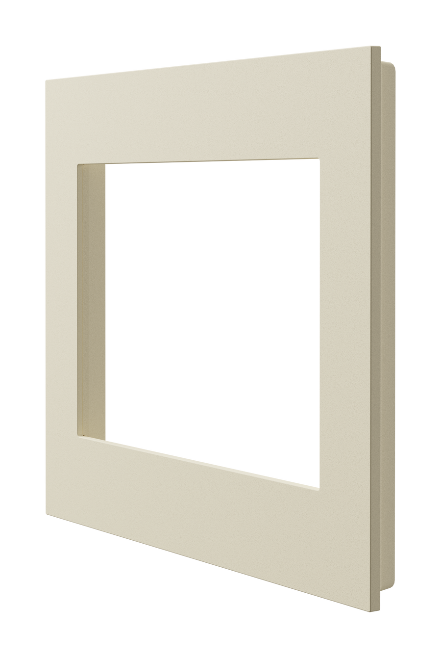Crestron HZ2-FP-G2-A - Horizon® 2 Faceplate, 2-Gang, Almond
