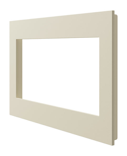 Crestron HZ2-FP-G3-A - Horizon® 2 Faceplate, 3-Gang, Almond