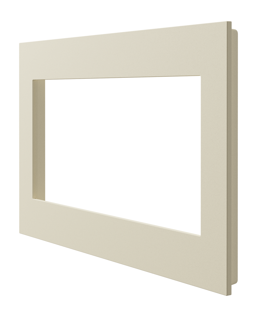 Crestron HZ2-FP-G3-A - Horizon® 2 Faceplate, 3-Gang, Almond