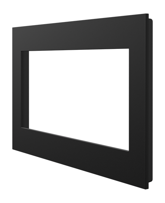 Crestron HZ2-FP-G3-B - Horizon® 2 Faceplate, 3-Gang, Black