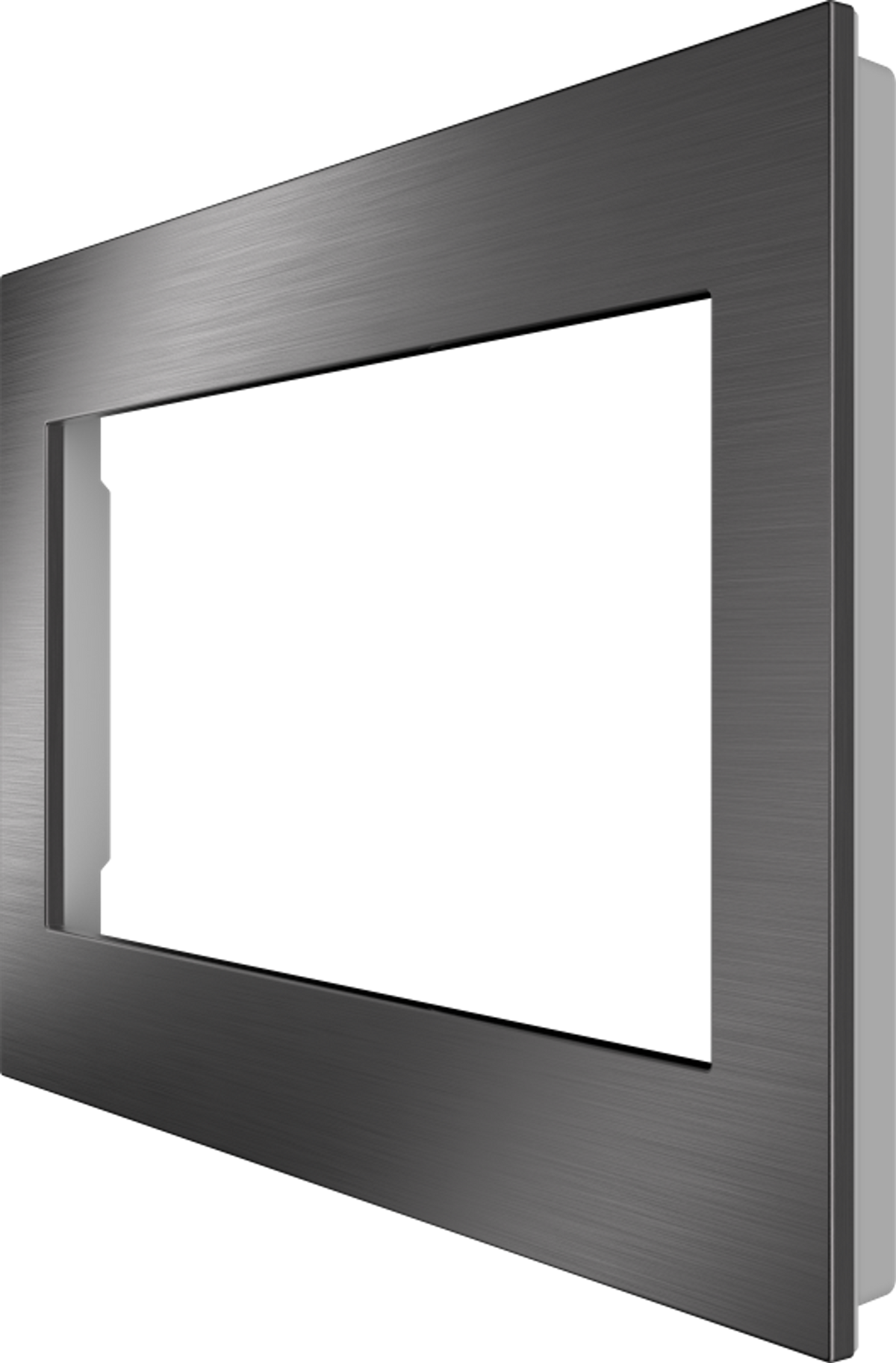 Crestron HZ2-FP-G3-W-DRK-NKL - Horizon® 2 Faceplate, 3-Gang, Dark Nickel