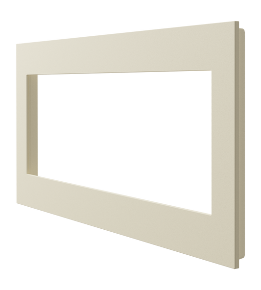 Crestron HZ2-FP-G4-A - Horizon® 2 Faceplate, 4-Gang, Almond