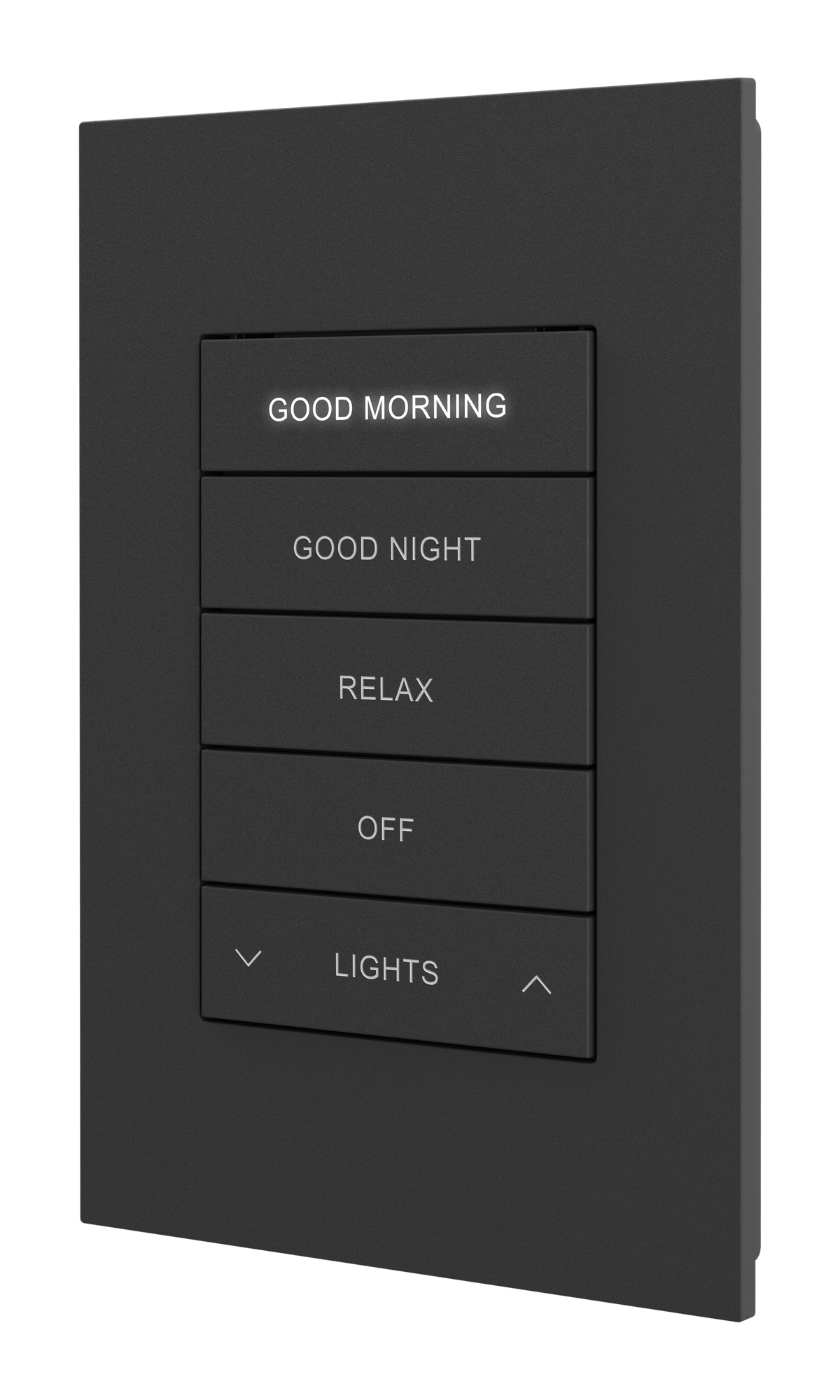 Crestron HZ2-KPCN-B ENGRAVED - Horizon® 2 Keypad with Cresnet® Communications, Custom Engraved, Black