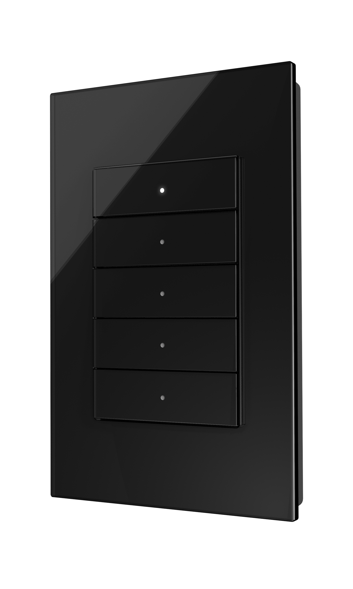 Crestron HZ2-KPCN-GLASS-B - Horizon® 2 Keypad with Cresnet® Communications, Black Glass