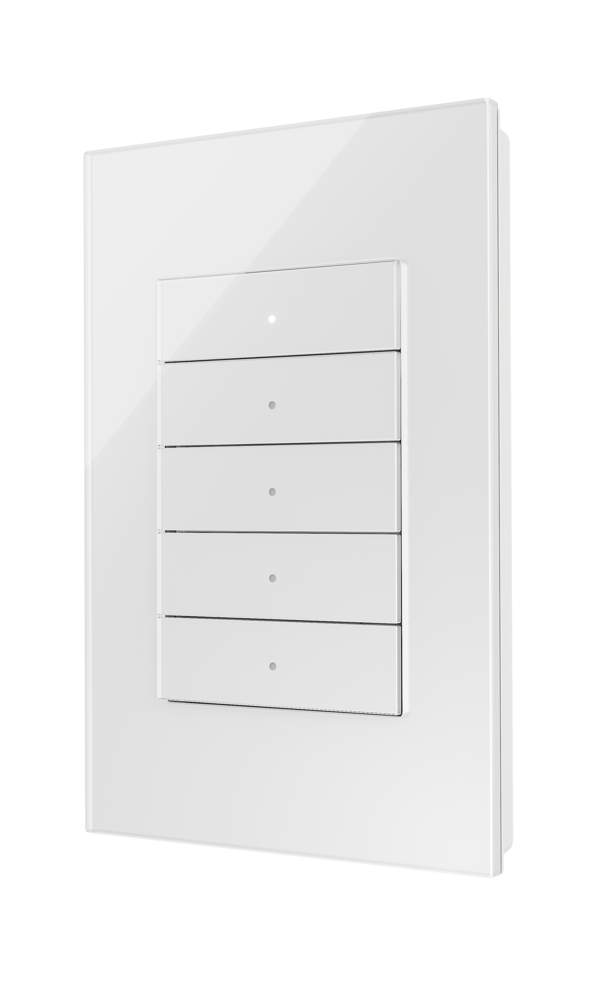 Crestron HZ2-KPCN-GLASS-W - Horizon® 2 Keypad with Cresnet® Communications, White Glass