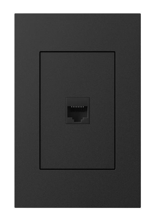 Crestron HZ2A-KEY1-B - Horizon® 2 Keystone Plate, 1 position, Black