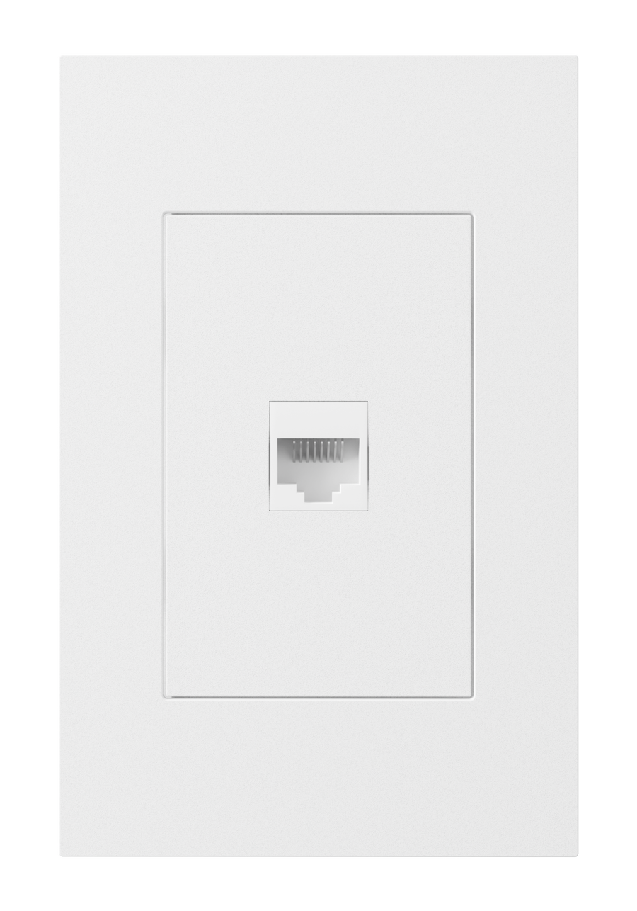 Crestron HZ2A-KEY1-W - Horizon® 2 Keystone Plate, 1 position, White