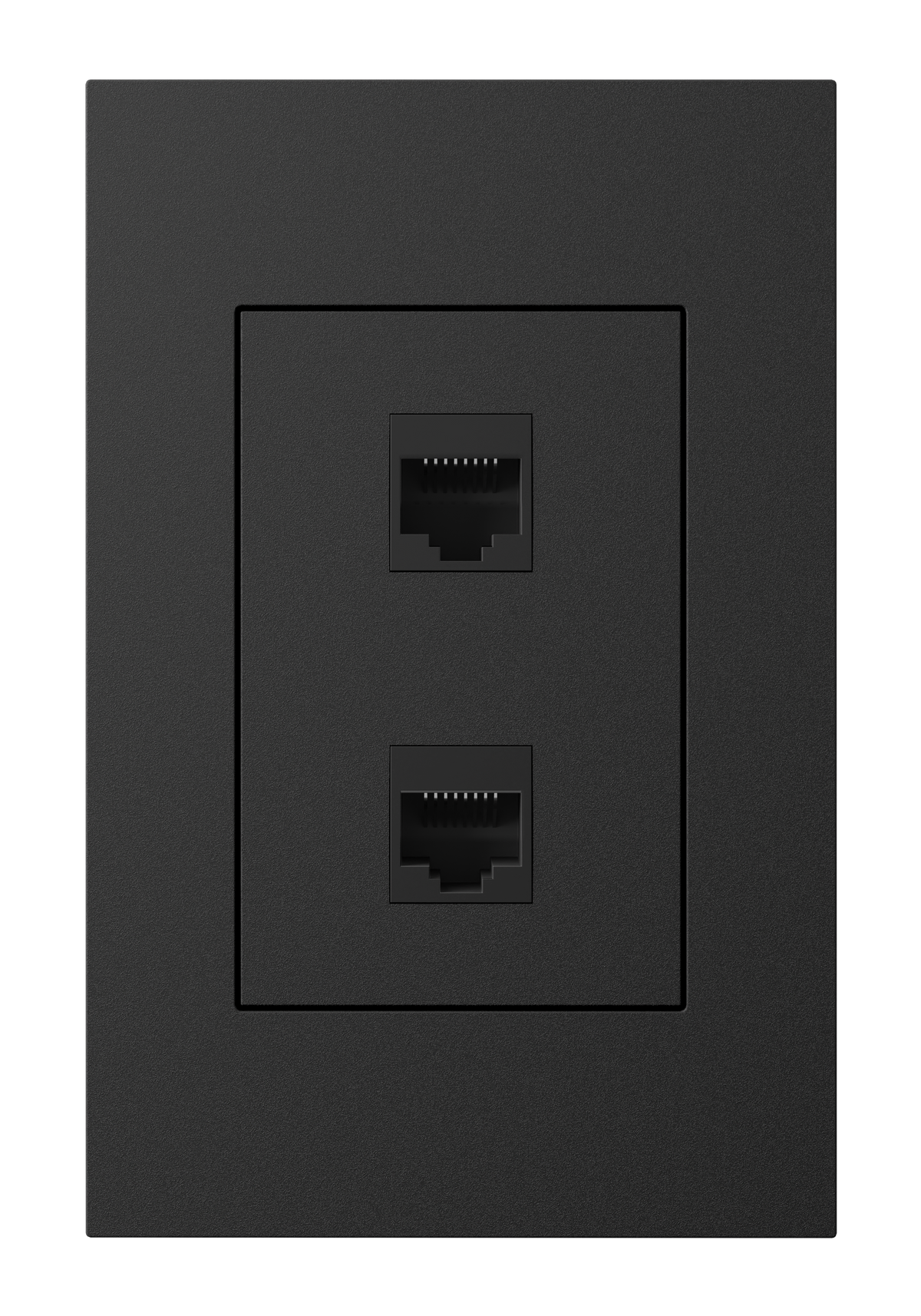 Crestron HZ2A-KEY2-B - Horizon® 2 Keystone Plate, 2 position, Black