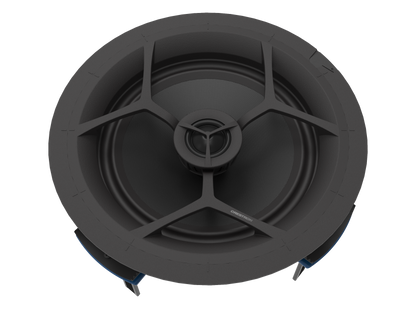 Crestron REFERENCE IC8-W-T-EACH - Reference 8 in. 2-Way In-Ceiling Speaker, White Textured, Single