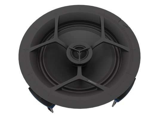 Crestron REFERENCE IC8-W-T-EACH - Reference 8 in. 2-Way In-Ceiling Speaker, White Textured, Single