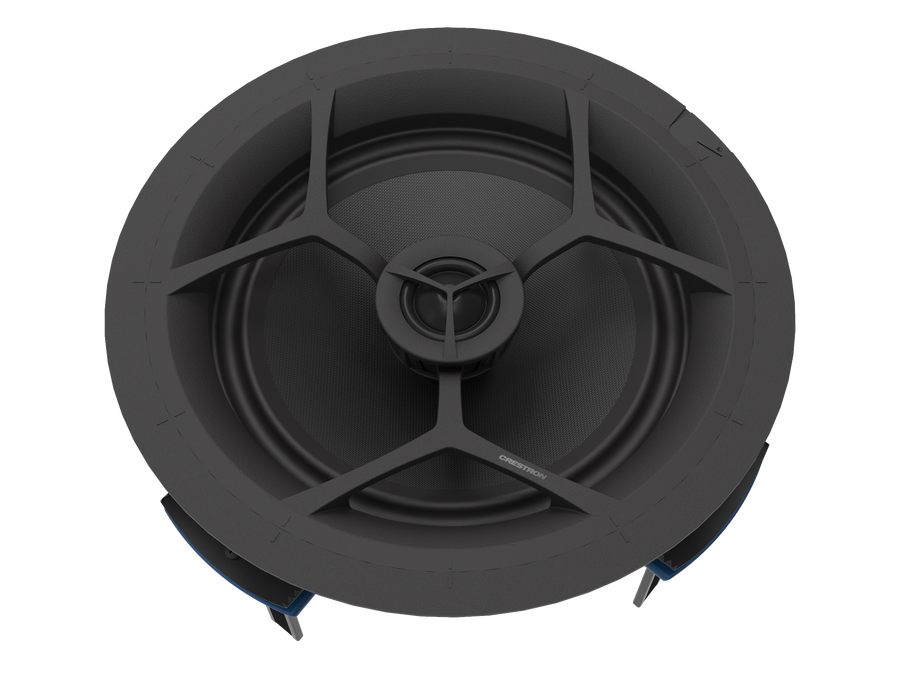 Crestron REFERENCE IC8-W-T-EACH - Reference 8 in. 2-Way In-Ceiling Speaker, White Textured, Single