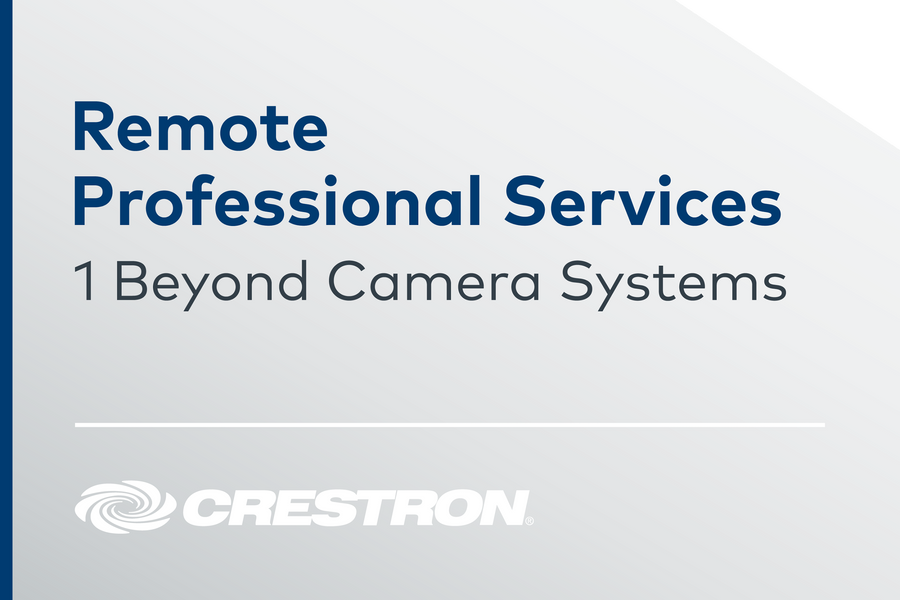 Crestron IV-PROSERVICE-1B - 1 Beyond Camera Systems Remote Professional Services
