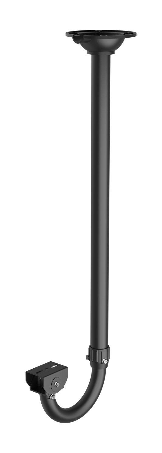 Crestron IVA-CMT-BRKTJ-1B-B - Crestron 1 Beyond J-Mount Ceiling Bracket, Black