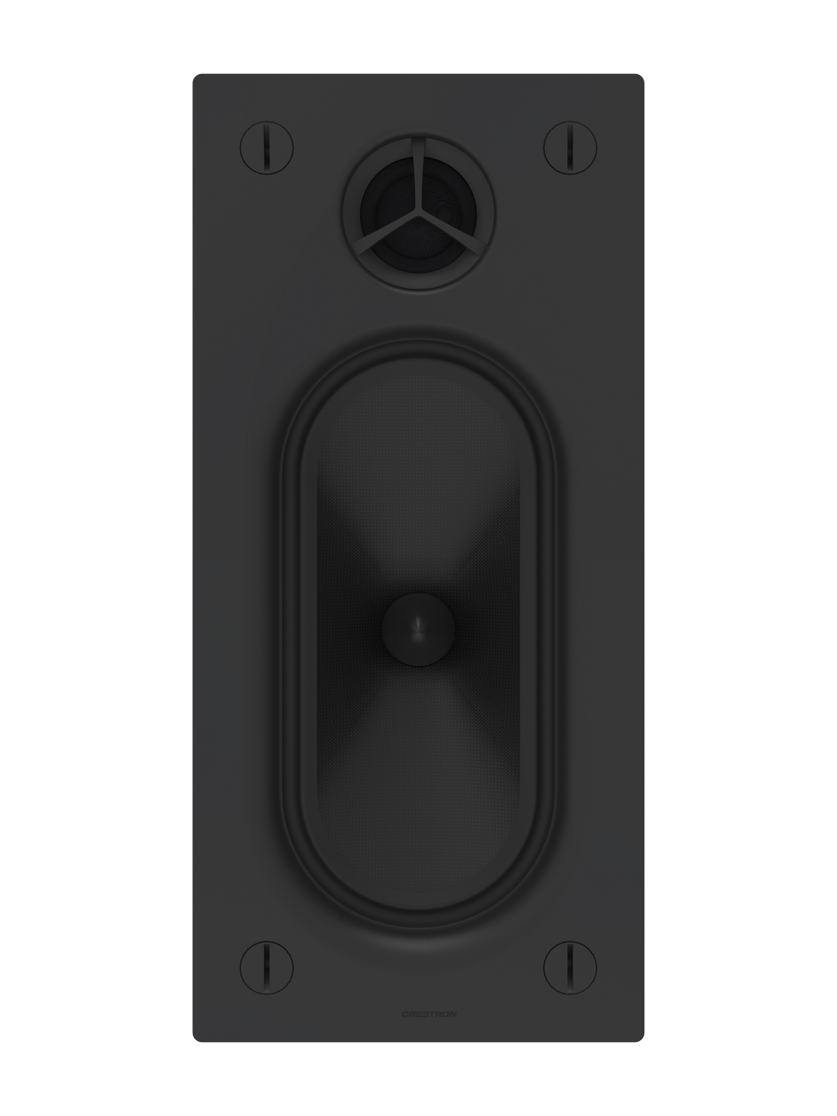 Crestron REFERENCE IW4X8-W-T-EACH - Reference 4 in. x 8 in. In-Wall Speaker, White Textured, Single