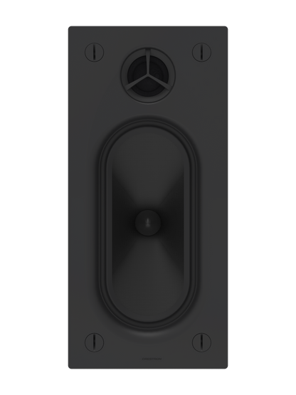 Crestron REFERENCE IW4X8-W-T-EACH - Reference 4 in. x 8 in. In-Wall Speaker, White Textured, Single