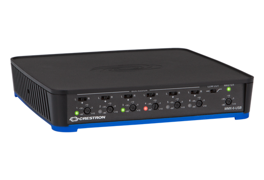 Crestron MMX-6-USB - 6-Channel USB Microphone Mixer