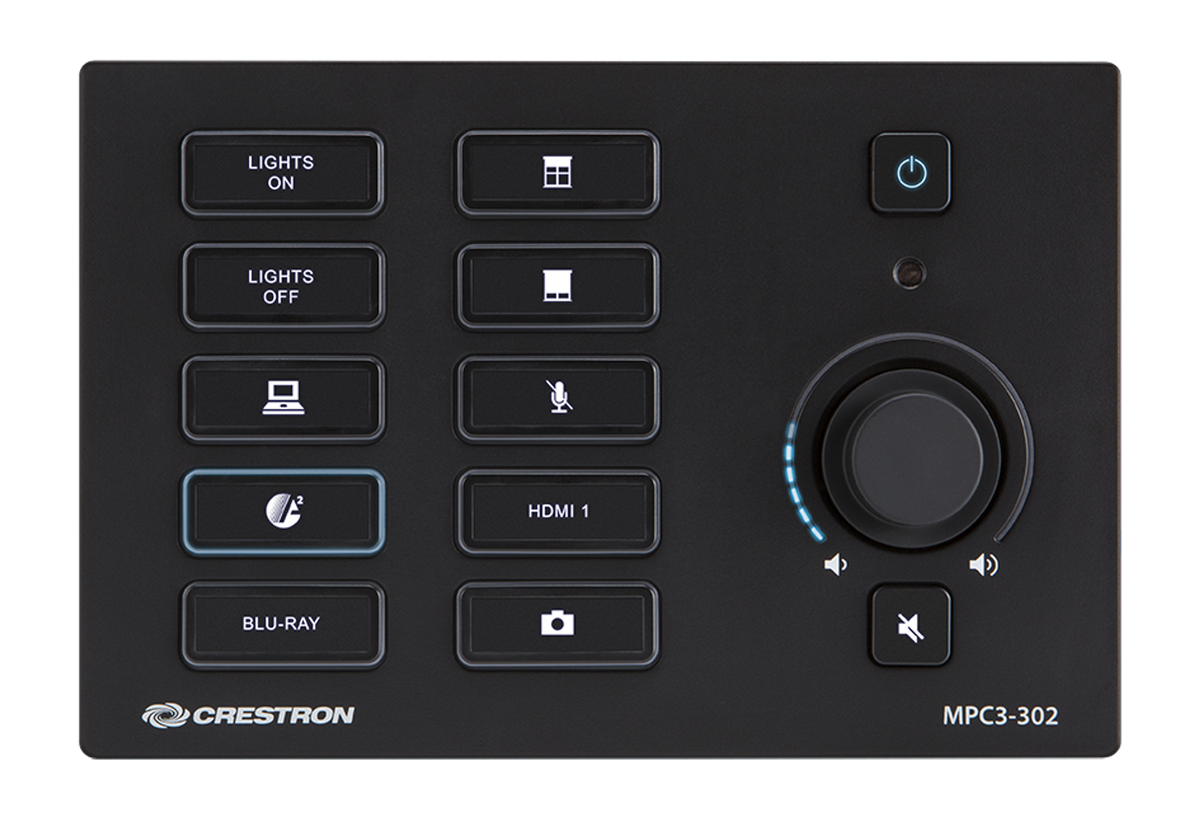 Crestron MPC3-302-B - 3-Series® Media Presentation Controller 302, Black