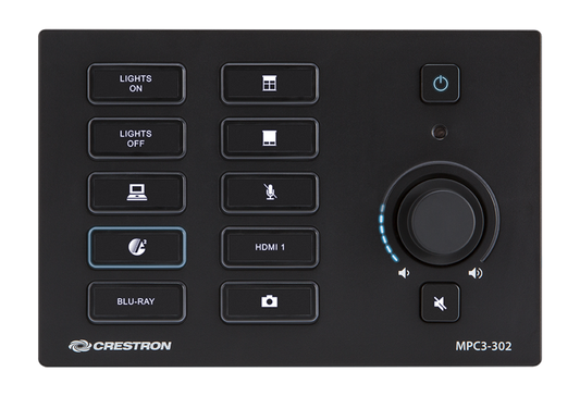 Crestron MPC3-302-B - 3-Series® Media Presentation Controller 302, Black
