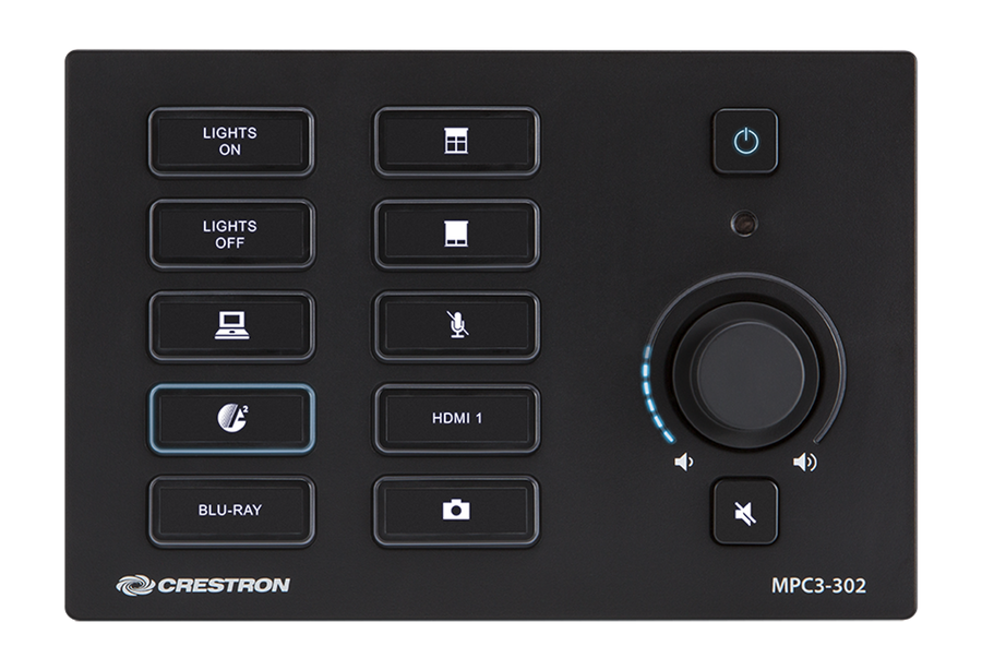 Crestron MPC3-302-B - 3-Series® Media Presentation Controller 302, Black