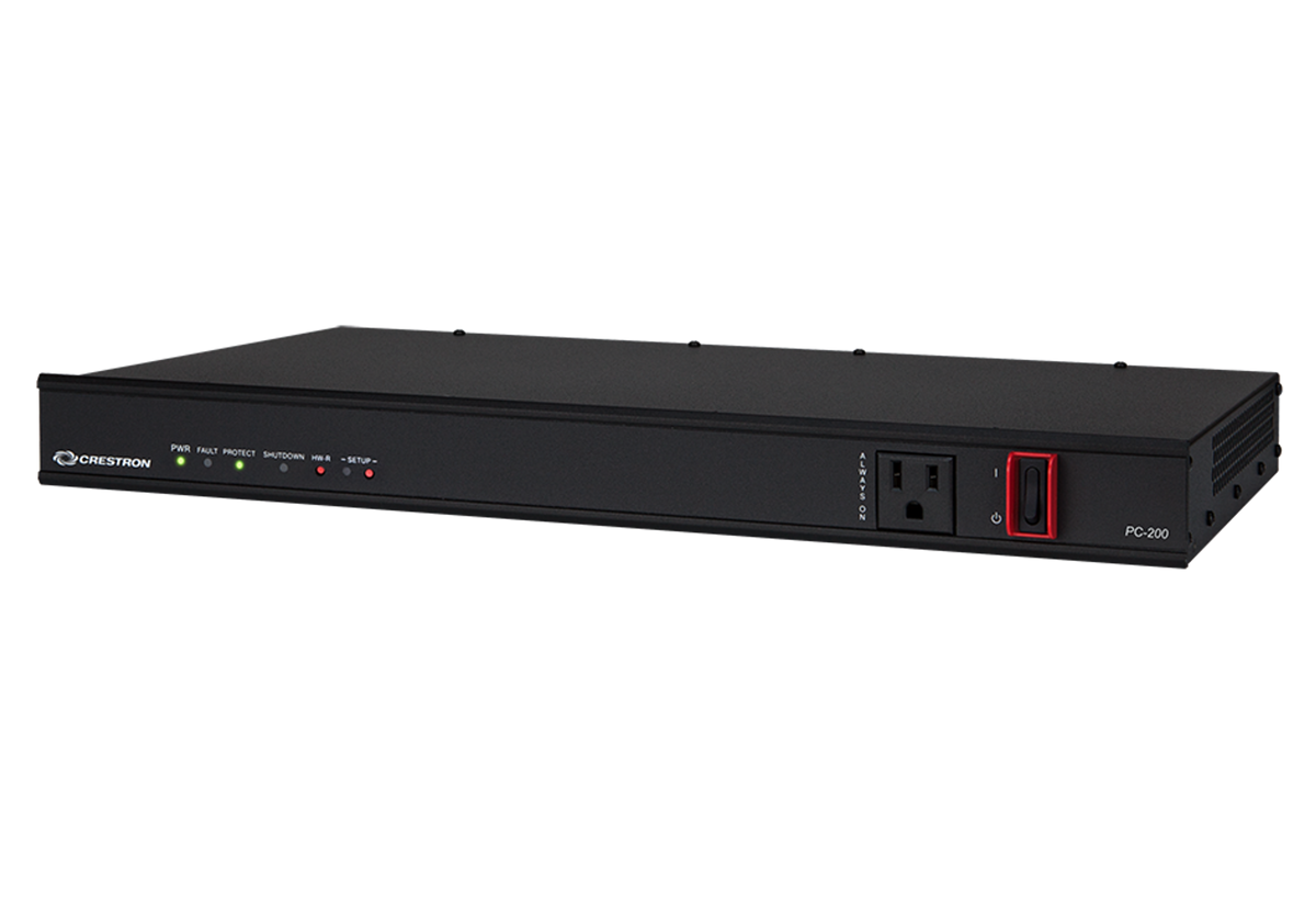 Crestron PC-200 - Energy Monitoring Power Conditioner & Controller 200