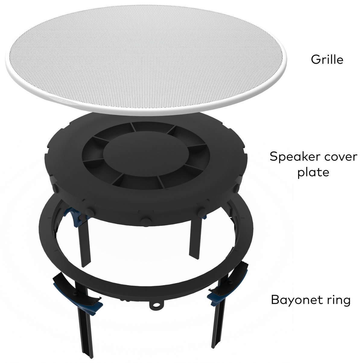 Crestron SPKA-PMK-IC6/IC8 - Preconstruction Mounting Kit for Reference and Ultimate In-Ceiling Speakers, 8 Pack