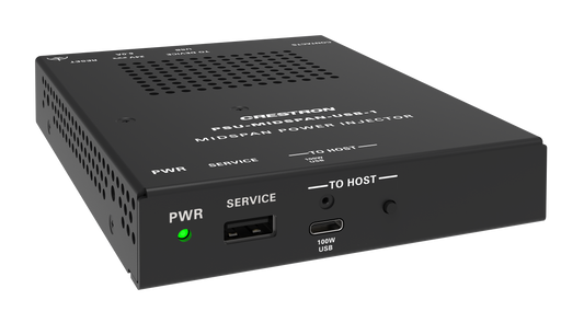 Crestron PSU-MIDSPAN-USB-1-C KIT - Single Channel Midspan USB Power Injector with Cables