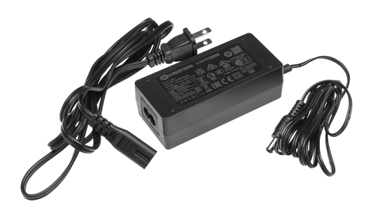 Crestron PW-1225DU - Desktop Power Pack, 12VDC, 2.5 A, 3.3 mm, Universal