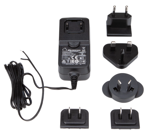 Crestron PW-2407WUL - Wall Mount Power Pack, 24 VDC, 0.75 A, Flying Leads, Universal