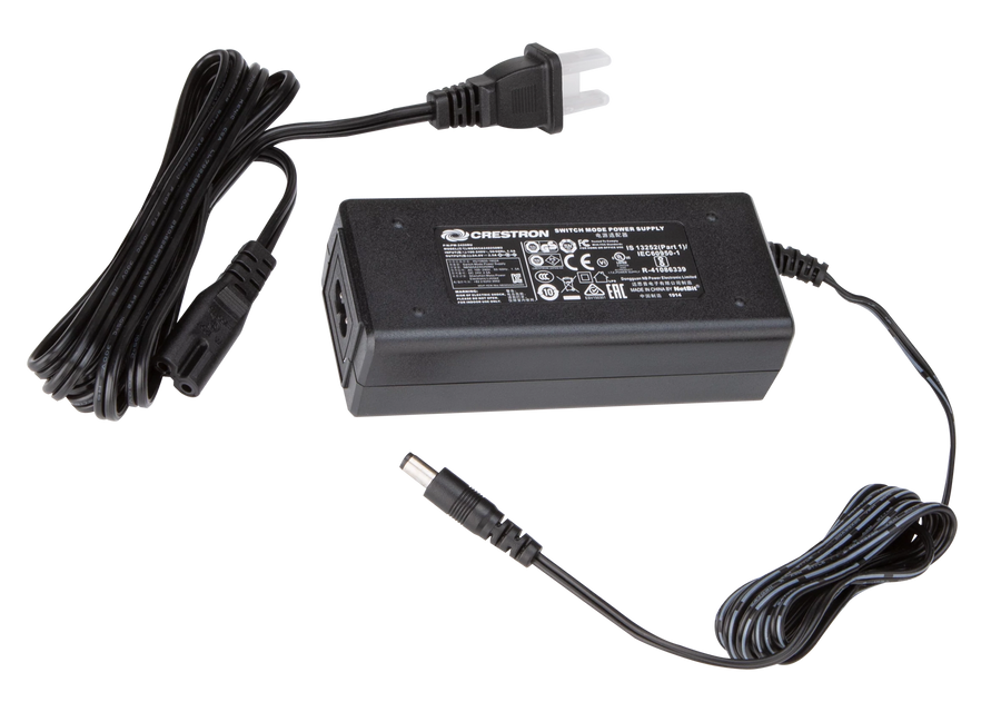 Crestron PW-2420RU - Desktop Power Pack, 24 VDC, 2.5 A, 2.1 mm