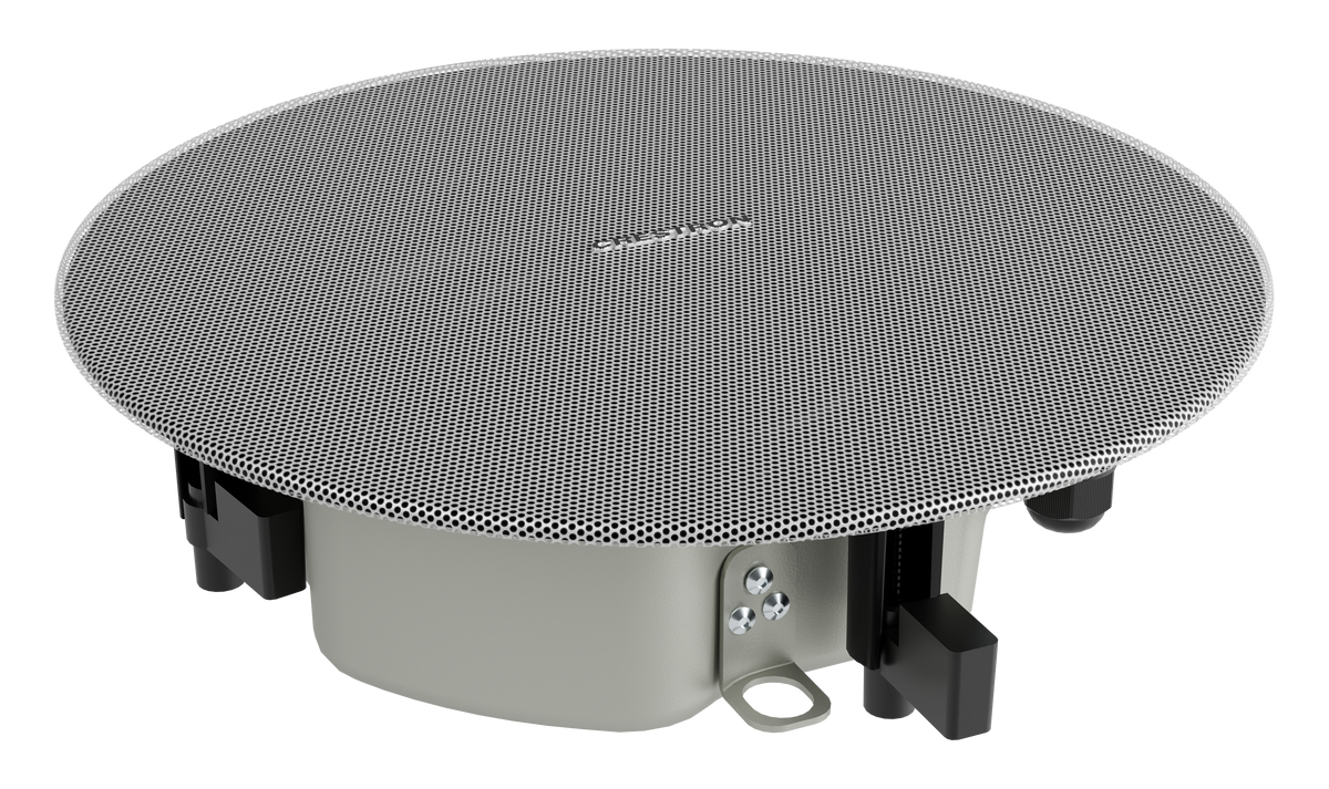 Crestron SAROS IC6ULPT-W-T-EACH+ - Saros® 6 in. Ultra Low Profile 2-Way In-Ceiling Speaker, White Textured, Single (must be ordered in multiples of 2)