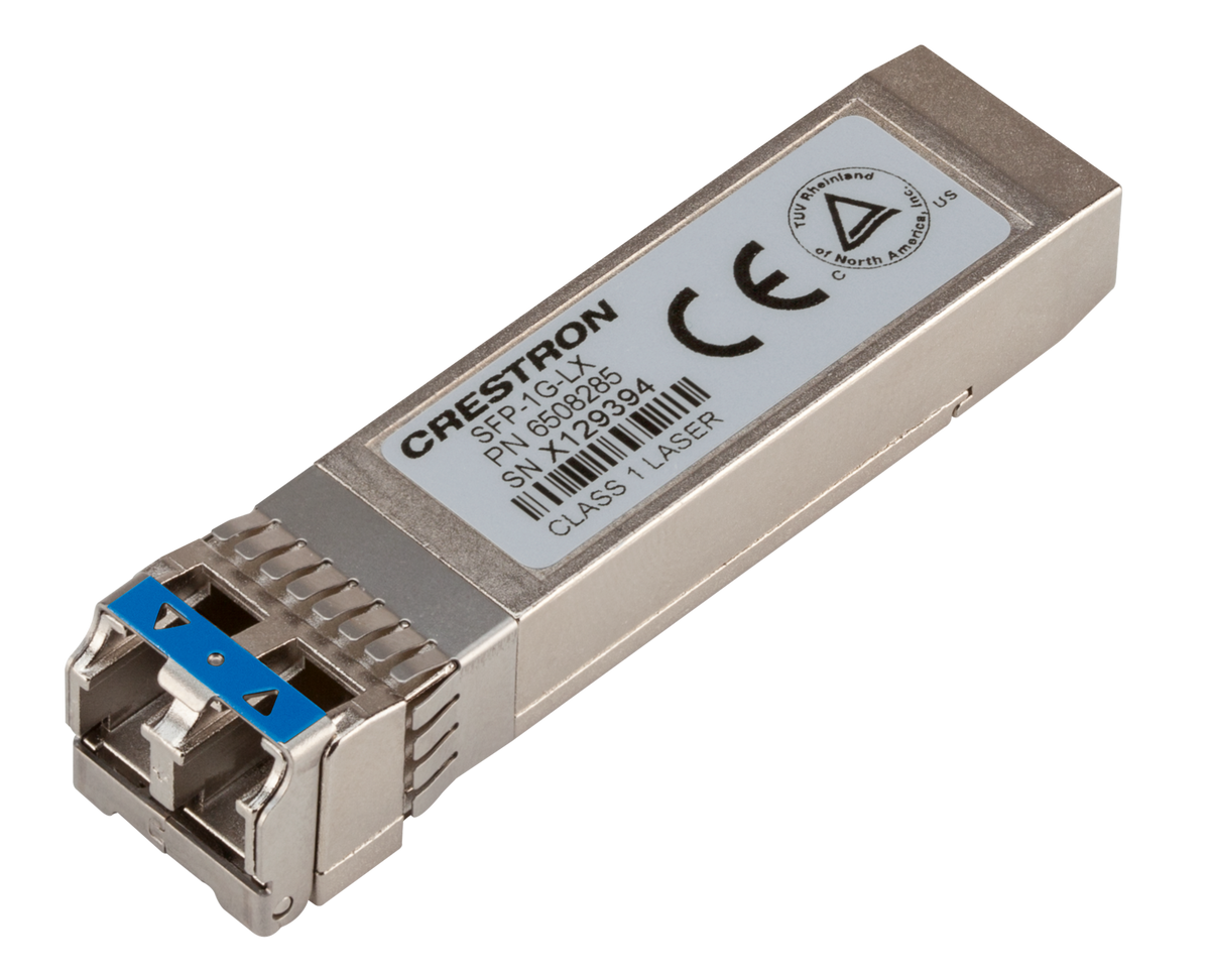 Crestron SFP-1G-LX - SFP Transceiver Module for DM-NVX Series, Duplex Single-Mode Fiber, 1310 nm