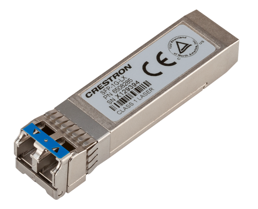 Crestron SFP-1G-LX - SFP Transceiver Module for DM-NVX Series, Duplex Single-Mode Fiber, 1310 nm
