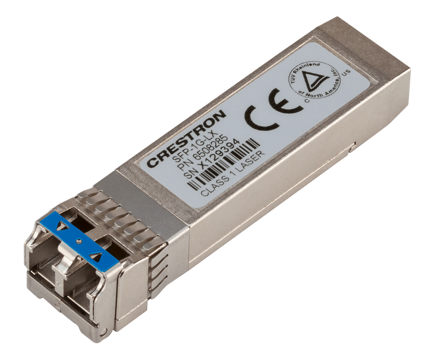 Crestron SFP-1G-LX - SFP Transceiver Module for DM-NVX Series, Duplex Single-Mode Fiber, 1310 nm