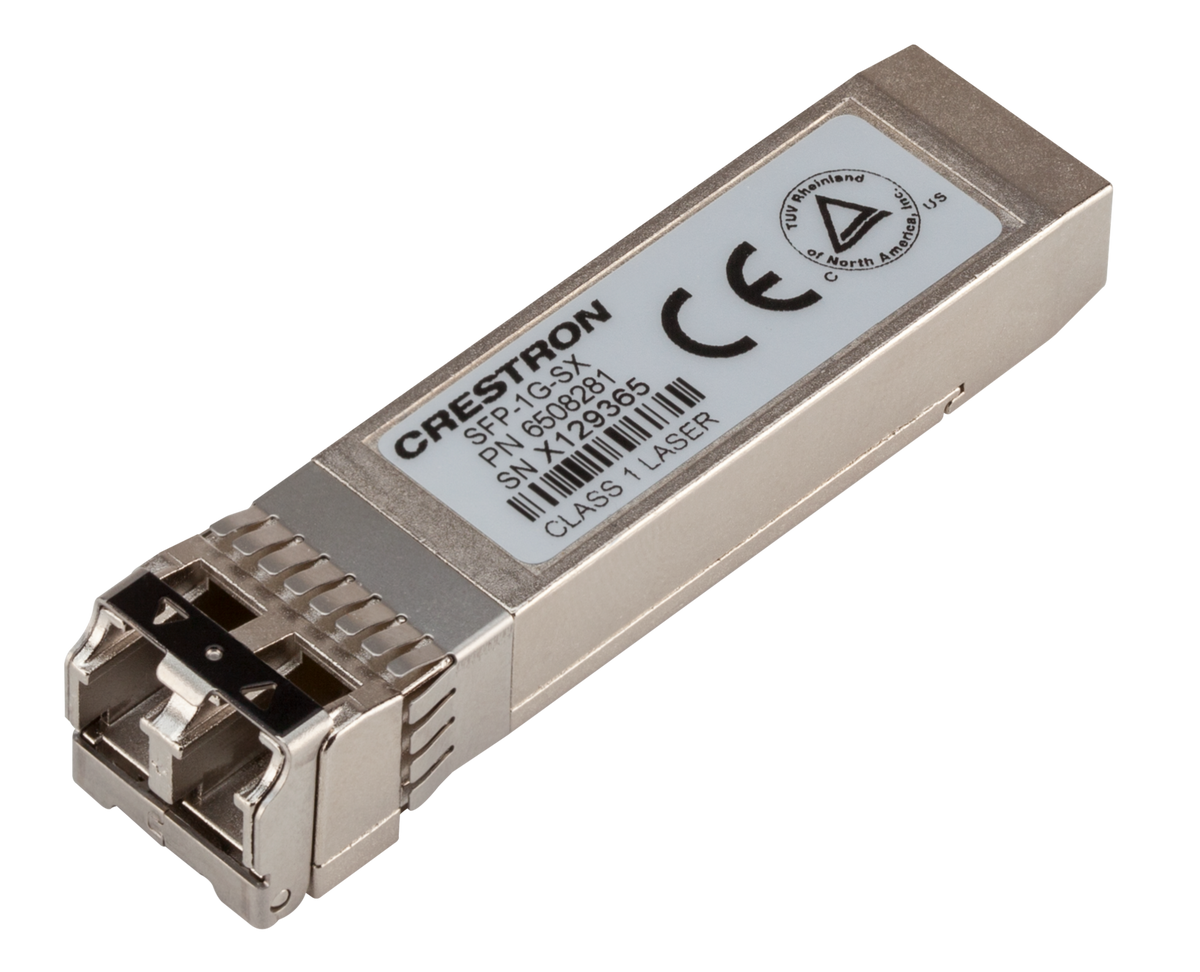 Crestron SFP-1G-SX - SFP Transceiver Module for DM-NVX Series, Duplex Multimode Fiber, 850 nm
