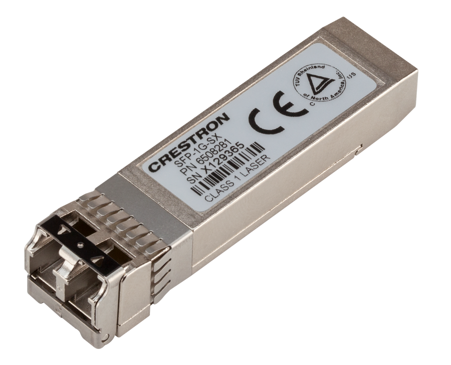 Crestron SFP-1G-SX - SFP Transceiver Module for DM-NVX Series, Duplex Multimode Fiber, 850 nm