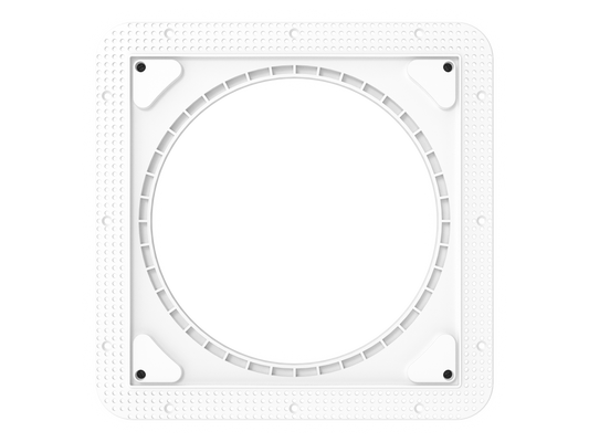 Crestron SPKA-FMKT-IC6/IC8-SQ - Square Flush Mount Kit for 6 in. or 8 in. Reference and Ultimate In-Ceiling Speakers, 1 Pair