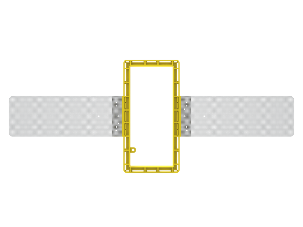 Crestron SPKA-NCTP-IW4X8 - New-Construction Speaker Templates for Reference IW4X8 In-Wall Speakers, 1 Pair