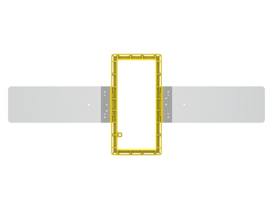 Crestron SPKA-NCTP-IW4X8 - New-Construction Speaker Templates for Reference IW4X8 In-Wall Speakers, 1 Pair