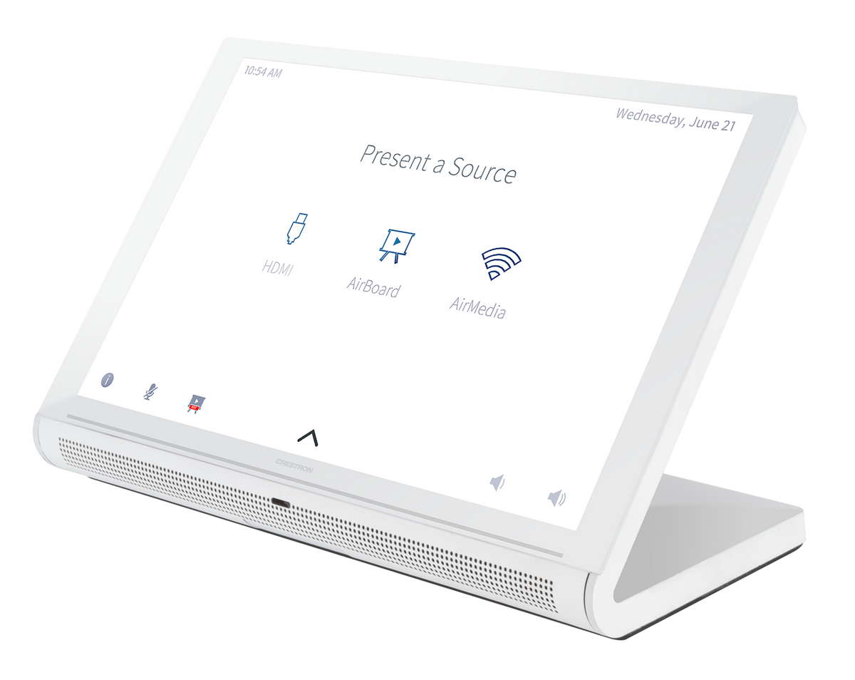Crestron TS-1070-W-S - 10.1 in. Tabletop Touch Screen, White Smooth