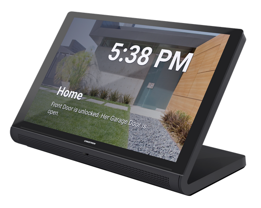 Crestron TS-1070R-B - 10.1 in. Tabletop Touch Screen, Crestron Home® OS Version, Black