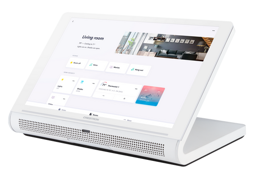 Crestron TS-770R-W - 7 in. Tabletop Touch Screen, Crestron Home® OS Version, White
