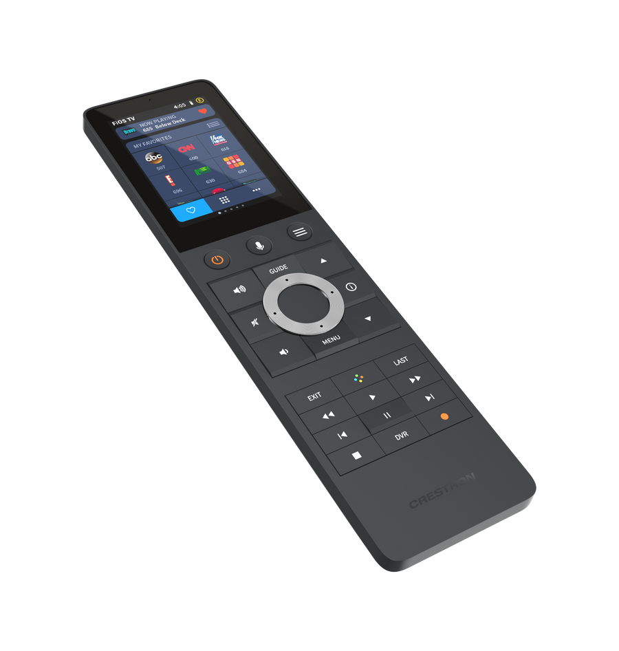 Crestron TSR-310-B - Handheld Touch Screen Remote, Black