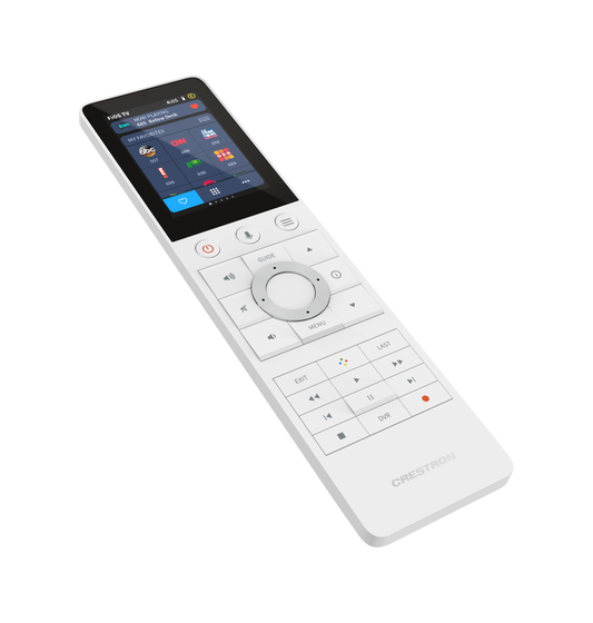 Crestron TSR-310-W - Handheld Touch Screen Remote, White