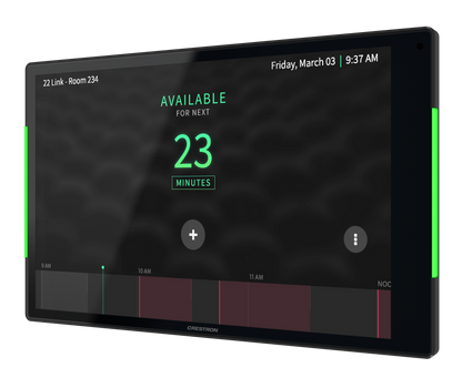 Crestron TSS-1080-GV-B - 10.1 in. Room Scheduling Touch Screen, Government Version